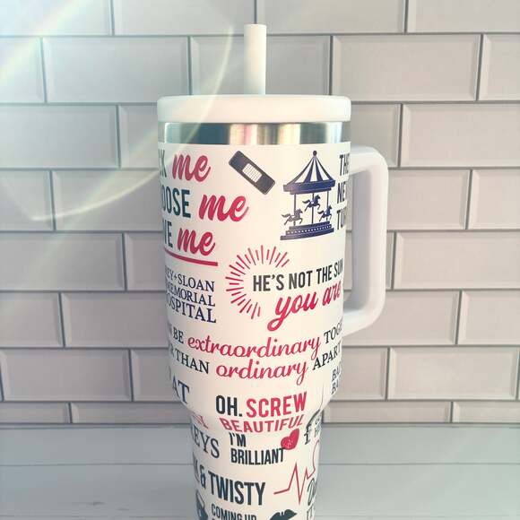 Unbranded Other - Greys Spill Proof Adult CREWCUP 40oz –